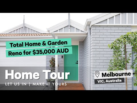 Total Home & Garden Reno for $35,000! ⚒️ Bunnings DIY Ideas & Full Home Tour | Let Us In ⚡ S01E23