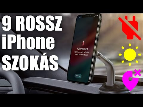 9 rossz iPhone szokás amit AZONNAL abba kell hagynod!