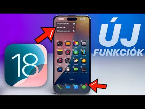 Megjelent az iOS 18 - Bemutató!