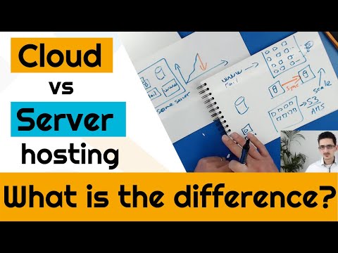 What's the difference between a server and a cloud hosting?