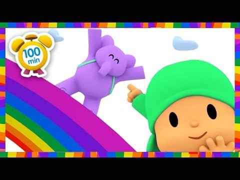 POCOYO MAGYARUL –️ 🌈A SZIVÁRVÁNY FELETT🌈 | [100 perc] Teljes Epizódok | Rajzfilm gyerekeknek