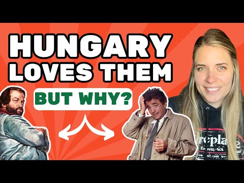 [B2 - UPPER-INTERMEDIATE - w/Subs] Bud Spencer and Columbo mania in Hungary 🇭🇺🎞️