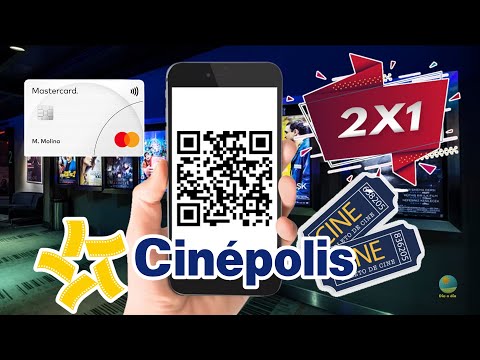 Boletos 2x1 en Cinepolis con Mastercard