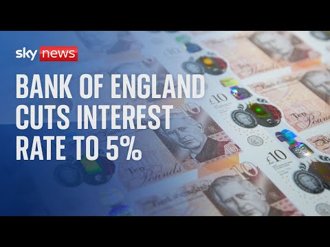 Interest rate cut for the first time in more than four years to 5%