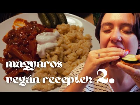 Magyaros vegán receptek 2. rész