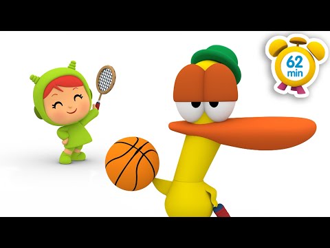 POCOYO MAGYARUL – 🏀SPORTOLÁS🚴‍♂️ | [62 perc] Teljes Epizódok | Rajzfilm gyerekeknek