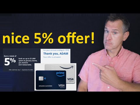 CHECK YOUR CREDIT CARD: Great BONUS 5% Reward Offer on Amazon Visa Cards Starting NOW!