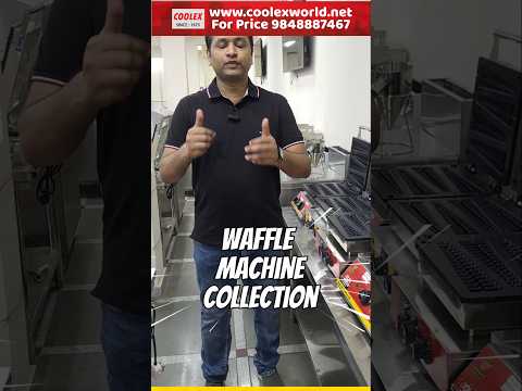 Waffle machine  collection for franchise business, largest in india with more options