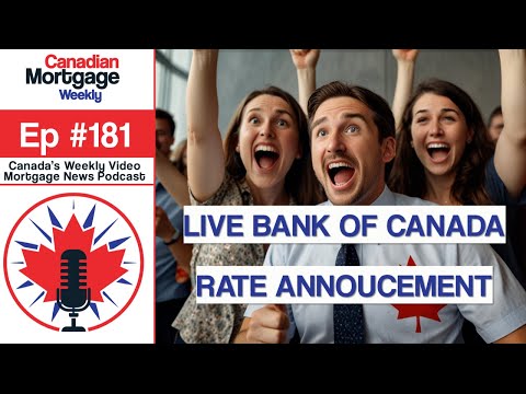 Live Bank of Canada Interest Rate Announcement Today