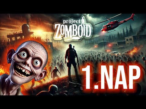 Project Zomboid 365 nap a pokolban. 1.NAP - Az ébredés