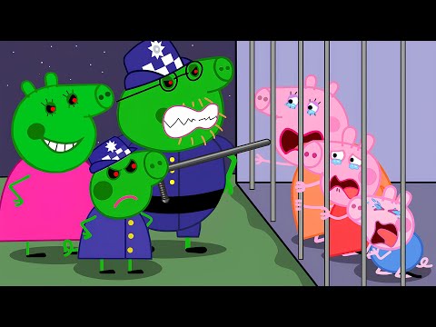 Peppa Pig Family Escape From Zombies🧟‍♀️?? | Peppa Pig Funny Animation