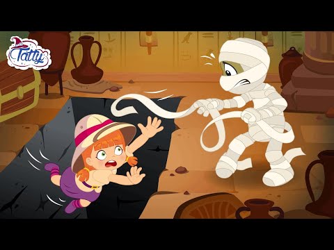 Rajzfilmek múmiákról 👻 Tatty és Misifu kalandjai Egyiptomban | Animációs mesék