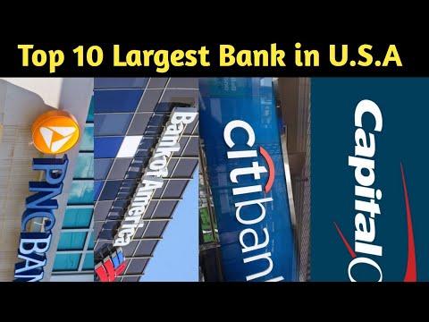 Top 10 Largest Bank in United States/ top 10 bank U.S.A/ #top10bank #top10bankUSA  #nowchanged