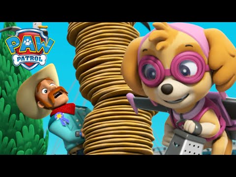 Skye megmenti a pizzatorony versenyt a Kaland-öbölben! - Mancs Őrjárat - PAW Patrol epizód Magyar