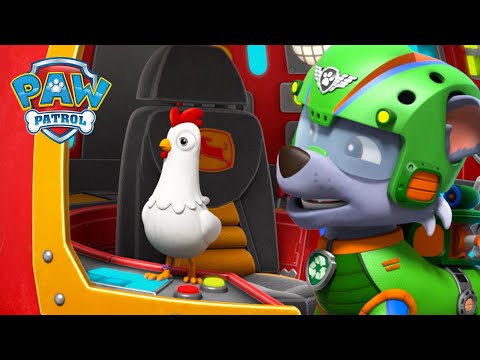 Tyúkica egy óriási farmrobotban ragad! - Mancs Őrjárat - PAW Patrol epizód Magyar rajzfilmek