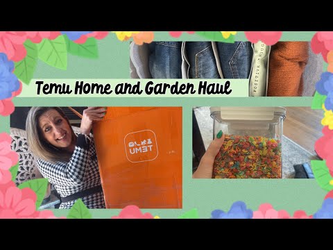 Temu home and garden haul! #temu