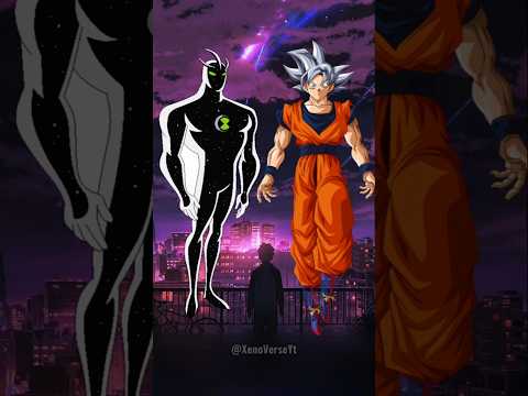 Goku vs Ben 10 / Alien X #goku #shorts #ben10 #anime