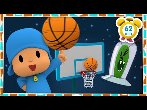 POCOYO MAGYARUL –️ 🏀KOSÁRLABDÁZÁS🏀 | [62 perc] Teljes Epizódok | Rajzfilm gyerekeknek