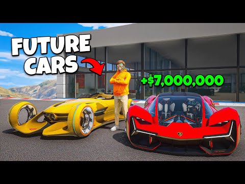 Robbing Futuristic Car Dealership in GTA 5 RP..