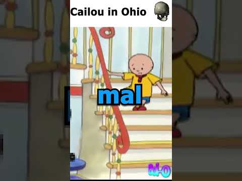 Caillou in OHIO 💀 #shorts