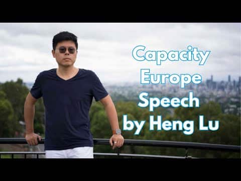 Speaker series 13 : Capacity Europe Speech by Heng Lu | IP Addresses | Internet | Web | IPv4