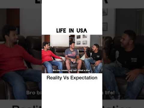 Life of Indians In USA! Reality VS Expectation!