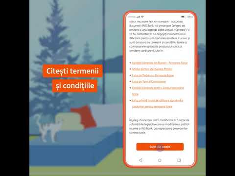 Cum îți faci un card virtual ING din Home'Bank