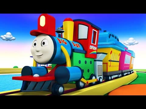 Big Thomas Trains For Kids - Thomas The Train Toy Factory Cartoon - Videos For Children