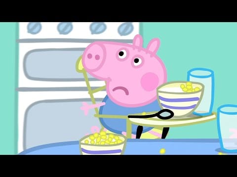 Peppa Malac | csuklás | Rajzfilmek gyerekeknek