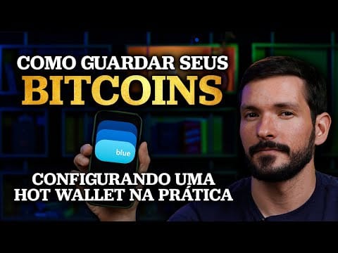 ONDE GUARDAR BITCOINS DE FORMA SEGURA? Configurando uma Carteira de Bitcoin no celular | NA PRÁTICA