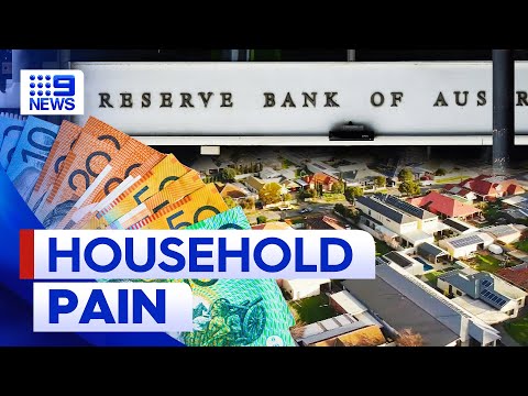 Reserve Bank delivers grim outlook for fight against inflation | 9 News Australia