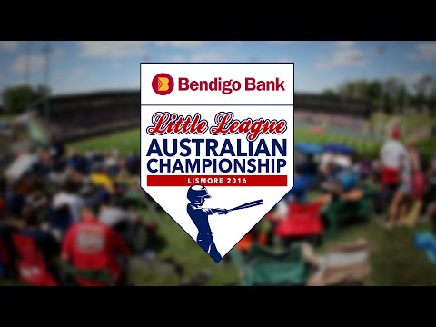 GOLD MEDAL GAME: 2016 Bendigo Bank Australian Little League Championship