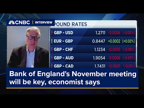 Bank of England's November meeting will be key, economist says