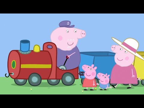 Peppa Malac | A vonat | Rajzfilmek gyerekeknek