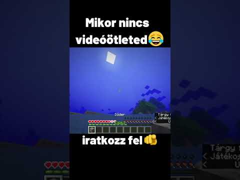 Amikor nincs videó ötleted #minecraft #minecraftmemes  #minecraftmoments #vicces #qer