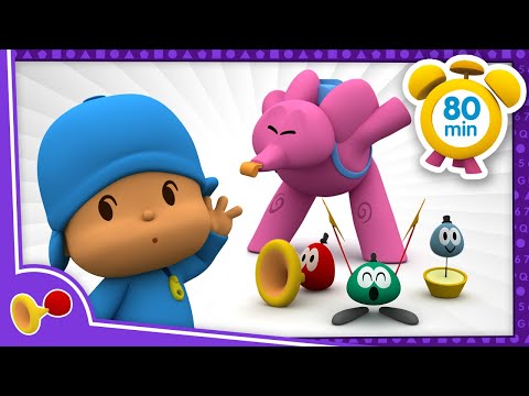 POCOYO MAGYARUL –️ 🎧TANULJUNK A HANGOKRÓL🎧 | [80 perc] Teljes Epizódok | Rajzfilm gyerekeknek