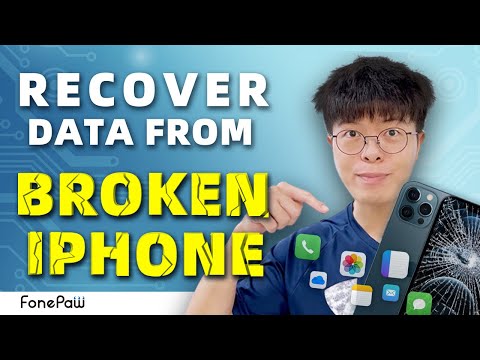 How to Recover Data from Dead/Broken iPhone | iPhone Data Recovery 2 EASY WAYS