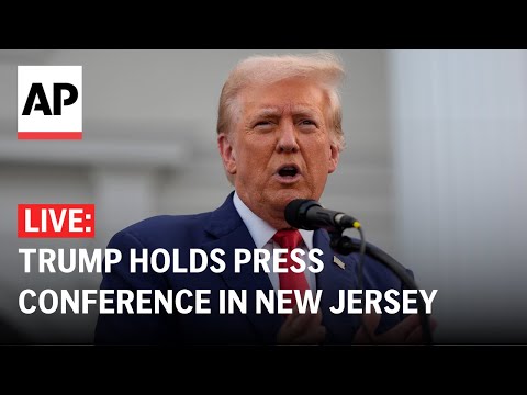 LIVE: Trump holds press conference in New Jersey