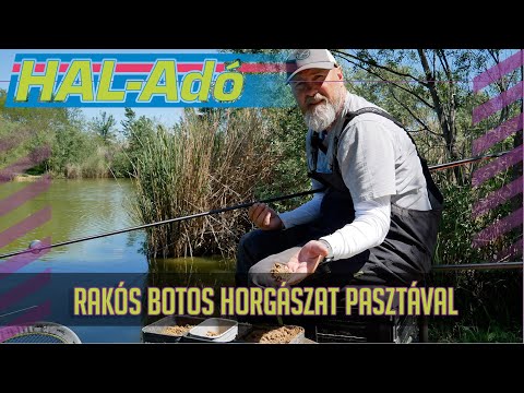 Rakós botos horgászat pasztával