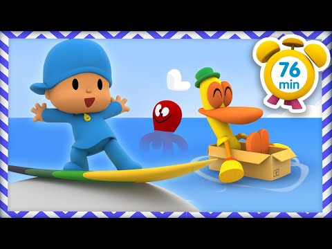 POCOYO MAGYARUL –️ 🏄VÍZI SPORTOK🥽 | [72 perc] Teljes Epizódok | Rajzfilm gyerekeknek