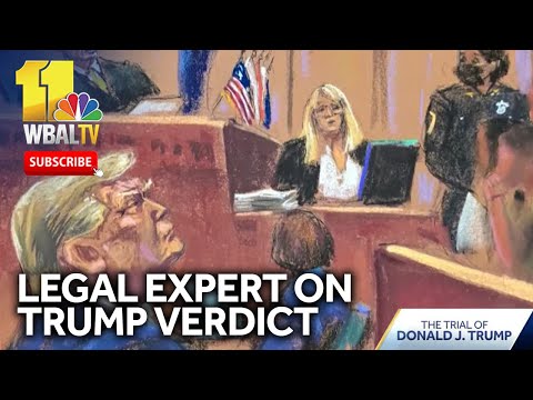 Legal expert weighs in on guilty verdict of former President Donald Trump