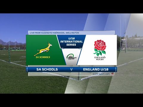 U18 Rugby | SA Schools vs England | Highlights