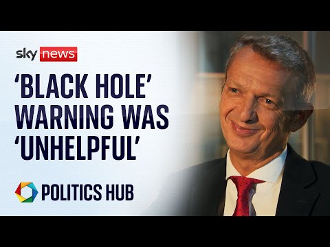 Chancellor's warning of £22bn 'black hole' caused 'fear', says ex-Bank of England chief economist