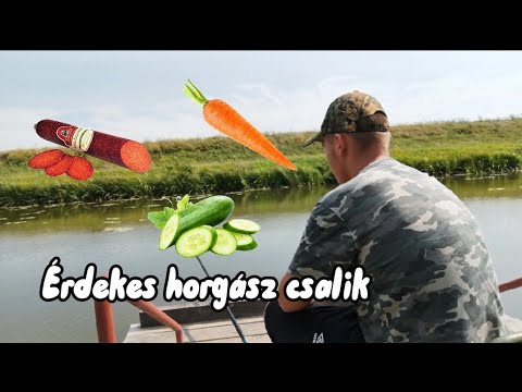 KIPRÓBÁLTAM ÉRDEKES HORGÁSZ CSALIKAT!