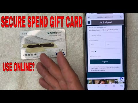 ✅  How To Use Secure Spend Prepaid Visa Gift Card Online 🔴