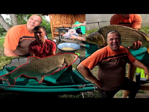 ÚJ HORGÁSZ HELY🐟 NAGY AMURT FOGTAM !😍🎣