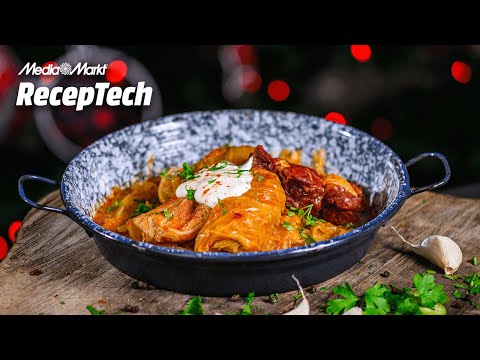 Töltött káposzta | Multicooker receptek | RecepTech