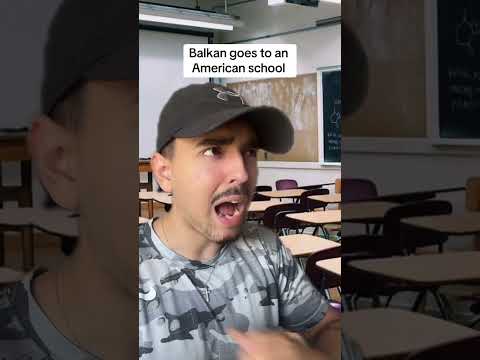 Balkan goes to an American school #comedy #balkan