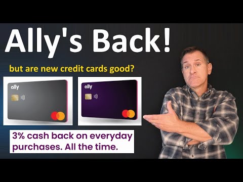 NEW CREDIT CARDS: Ally Bank "Everyday" Gas & Groceries Card, "Unlimited" 2% Credit Card, more...