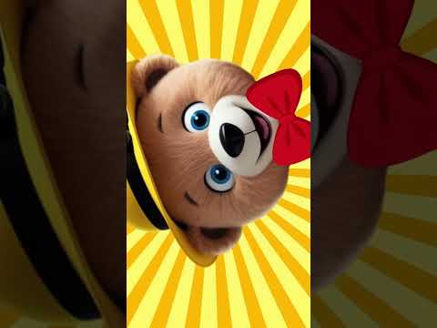 El oso asombroso #cancionesinfantiles #zuzyzaza #shorts